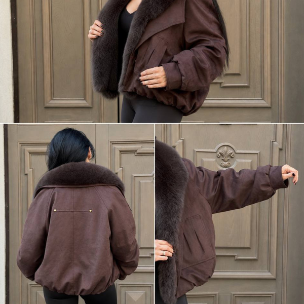 Куртка BOMBER Choc UP - BOM/Choc фото